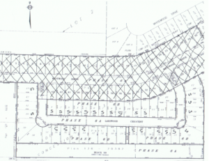 Lakewood Crescent Lot Map