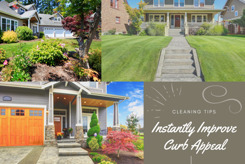 Improve curb appeal when selling your home